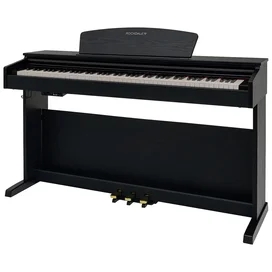 ROCKDALE Etude 128 Graded cандық пианиносы, 88 перне, қара фото #3