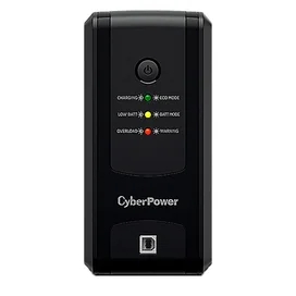 ИБП CyberPower, 850VA/480W, AVR:165-290В, 3 Schuko, Black (UT850EG) фото #1