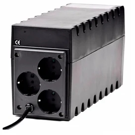 ИБП Powercom, 800VA/480W, AVR:160-275В, 3Schuko, Black (RPT-800AEURO) фото #1
