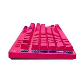 Игровая клавиатура беспроводная Logitech G Pro X TKL, Pink (920-012159) фото #2