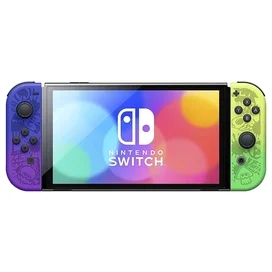 Nintendo Switch OLED Splatoon Ойын консолі (4902370549706) фото #1