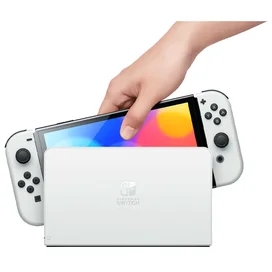 Nintendo Switch OLED White Ойын консолі (45496453435) фото #1