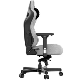 Игровое компьютерное кресло AndaSeat Kaiser Series 3, Grey Fabric (AD12YDC-L-01-G-PVF) фото #4