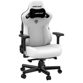 Игровое компьютерное кресло AndaSeat Kaiser Series 3, White (AD12YDC-L-01-W-PVC) фото #1