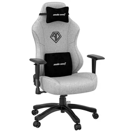 Игровое компьютерное кресло AndaSeat Phantom 3, Grey Fabric (AD18Y-06-G-F) фото #1