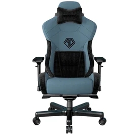 Игровое компьютерное кресло AndaSeat T-Pro 2 XL Blue/Black Fabric (AD12XLLA-01-SB-F) фото