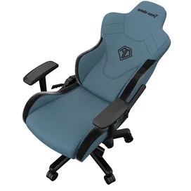 Игровое компьютерное кресло AndaSeat T-Pro 2 XL Blue/Black Fabric (AD12XLLA-01-SB-F) фото #4