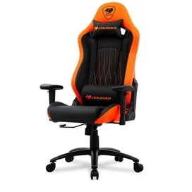 Игровое компьютерное кресло Cougar Explore Racing, Black/Orange (3MEXENXB.0001) фото #1