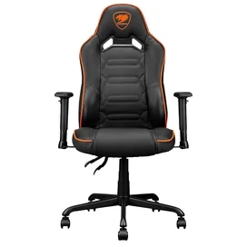Игровое компьютерное кресло Cougar Fusion S, Black/Orange (3MFSLORB.0001) фото #2