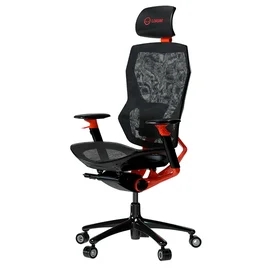 Игровое компьютерное кресло LORGAR Grace 855, Red + Black (LRG-CHR855RB) фото #1