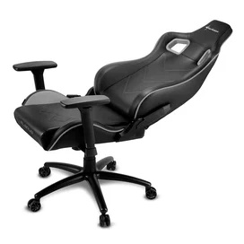 Игровое компьютерное кресло Sharkoon Elbrus 2, Black/Gray фото #4