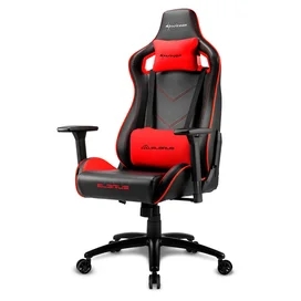 Игровое компьютерное кресло Sharkoon Elbrus 2, Black/Red фото #1