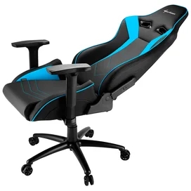 Игровое компьютерное кресло Sharkoon Elbrus 3, Black/Blue фото #4
