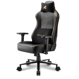 Игровое компьютерное кресло Sharkoon Skiller SGS30, Black/Beige фото #1