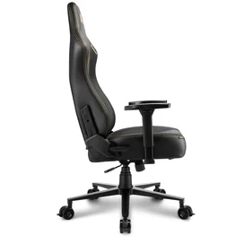 Игровое компьютерное кресло Sharkoon Skiller SGS30, Black/Beige фото #3