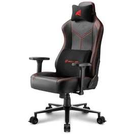 Игровое компьютерное кресло Sharkoon Skiller SGS30, Black/Red фото #1