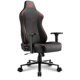 Игровое компьютерное кресло Sharkoon Skiller SGS30, Black/Red фото #2