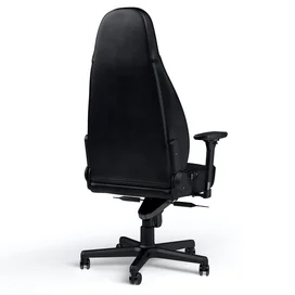 Игровое компьютерное кресло Noblechairs Icon, Black leather (NBL-ICN-RL-BLA) фото #2