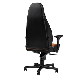 Игровое компьютерное кресло Noblechairs Icon, Cognac/Black leather (NBL-ICN-RL-CBK) фото #4