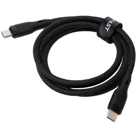Зарядтау кабелі ACEFAST, USB-C to USB-C , black (C8-03 - ACEFAST) фото #1