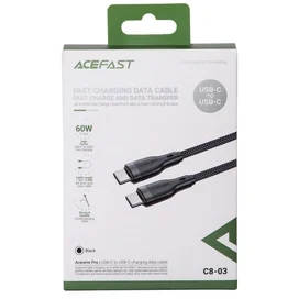 Зарядтау кабелі ACEFAST, USB-C to USB-C , black (C8-03 - ACEFAST) фото #3