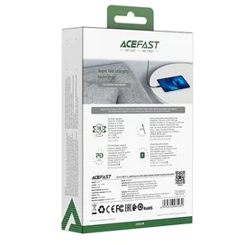 Зарядтау кабелі  ACEFAST, USB-C to Lightning, display, мырышпен, өрілген, black (C6-01 - ACEFAST) фото #4