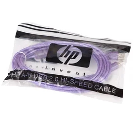 HP Принтеріне арналған кабелі, USB 2.0 A-B, 5м Күлгін фото