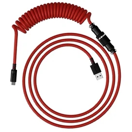 Кабель для клавиатуры HyperX USB-C Coiled Cable, Red/Black (6J677AA) фото