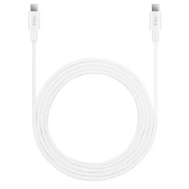 Ttec кабелі Type-C - Type-C  65W Fast Charge Cable, White,200cm (2DK45B) фото #1