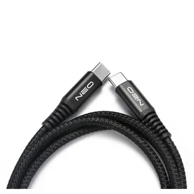 Type-C - Type-C кабелі, Neo, 1м, 100W, Black (NEO-TYPEC100W) фото #4
