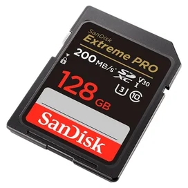 Карта памяти SanDisk 128 ГБ Extreme PRO SDXC UHS-I, V30, U3 (SDSDXXD-128G-GN4IN) фото #2