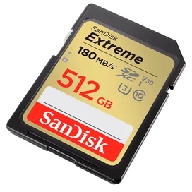 SanDisk 512 ГБ SD Extreme UHS-I жады картасы (SDSDXVV-512G-GNCIN) фото #1