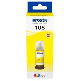 Epson картриджi 108 EcoTank сары (L8050/18050 арналған) ҮСБЖ фото