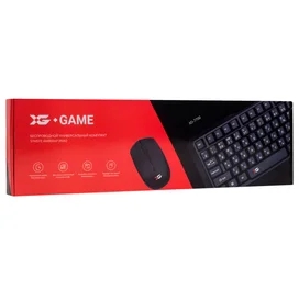 Клавиатура + Мышка беспроводные USB X-Game XD-7700GB, Black фото #2