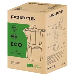 Кофеварка гейзерная Polaris ECO collection-9С фото #1
