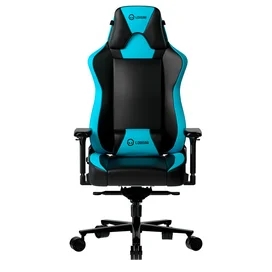 Игровое компьютерное кресло LORGAR Base 311, Black + Blue (LRG-CHR311BBL) фото