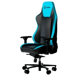 Игровое компьютерное кресло LORGAR Base 311, Black + Blue (LRG-CHR311BBL) фото #1