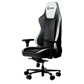 Игровое компьютерное кресло LORGAR Base 311, Black + White (LRG-CHR311BW) фото #1