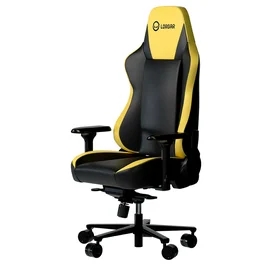 Игровое компьютерное кресло LORGAR Base 311, Black + Yellow (LRG-CHR311BY) фото #1