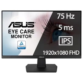 23.8" ASUS VA24EHE Мониторы 1920x1080 16:9 IPS 75ГЦ (HDMI+DVI+VGA) Black фото