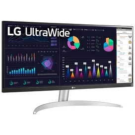 29" LG 29WQ600-W Мониторы 2560x1080 21:9 IPS 100ГЦ (HDMI+DP+Type-C) White фото #1
