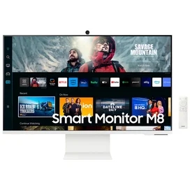 Монитор 32" Samsung Smart LS32CM801UIXCI 3840x2160 16:9 VA 60ГЦ (HDMI+Type-C) White фото #1