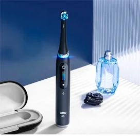 Насадки Oral-B iO Ultimate Clean Black для электрической зубной щетки, 2 шт., для тщательного удаления налета фото #4