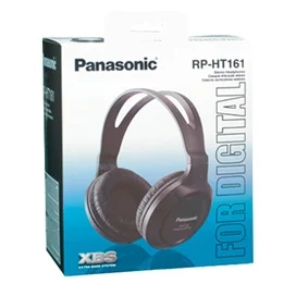 Panasonic RP-HT161E-K жапсырмалы құлаққабы, Black (RP-HT161E-K) фото #1