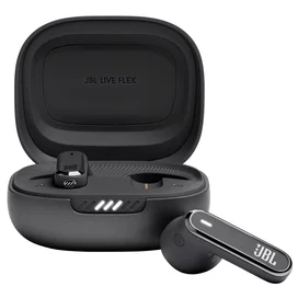 Қыстырмалы құлаққап JBL Live Flex TWS Bluetooth Headphones Black фото