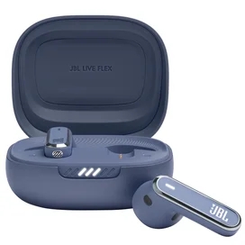 Қыстырмалы құлаққап JBL Live Flex TWS Bluetooth Headphones Blue фото