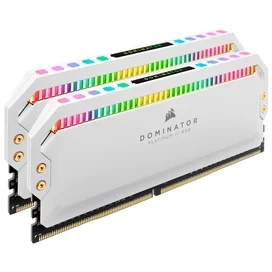 Оперативная память DDR4 DIMM 16GB(2x8)/3200Mhz PC4-25600 Corsair Dominator Platinum RGB White фото #1