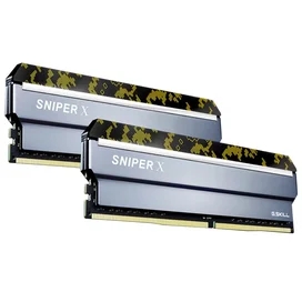 Оперативная память DDR4 DIMM 32GB(16GBx2)/3600MHz G.SKILL Sniper X Silver (F4-3600C19D-32GSXKB) фото #1
