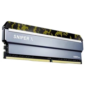 Оперативная память DDR4 DIMM 32GB(16GBx2)/3600MHz G.SKILL Sniper X Silver (F4-3600C19D-32GSXKB) фото #3
