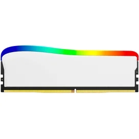 DDR4 DIMM 16GB(8GBx2)/3600MHz Kingston Fury Beast White RGB (KF436C17BWAK2/16) жедел жады фото #3